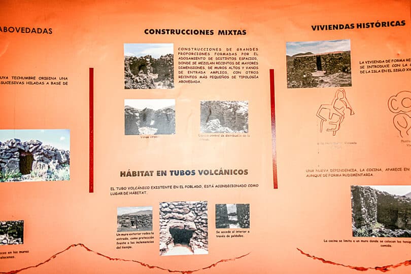 Dem Freilichtmuseum La Atalayita ist ein Informationszentrum angegliedert