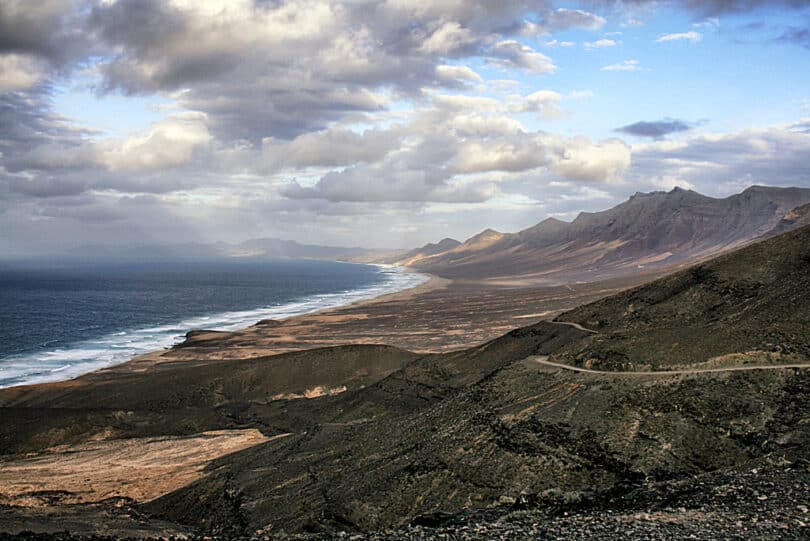 Cofete liegt inmitten des Talkessels El Golfo