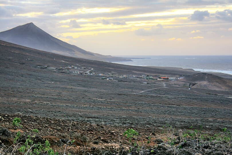 Die winzige Ortschaft Cofete ist die einzige Siedlung an der Nordwestküste der Halbinsel Jandía 