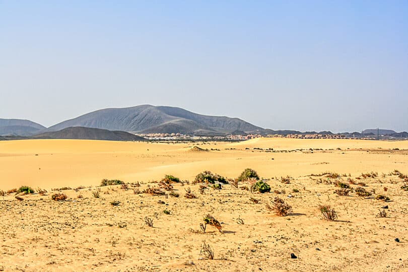 Corralejo ist das wichtigste Touristenzentrum im Norden von Fuerteventura