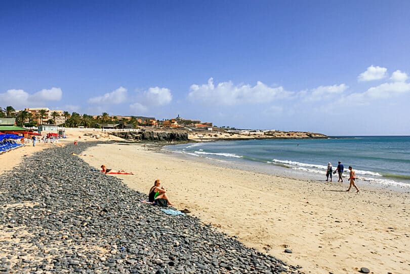 Die Strände von Costa Calma bieten Sonnenanbetern viel Platz