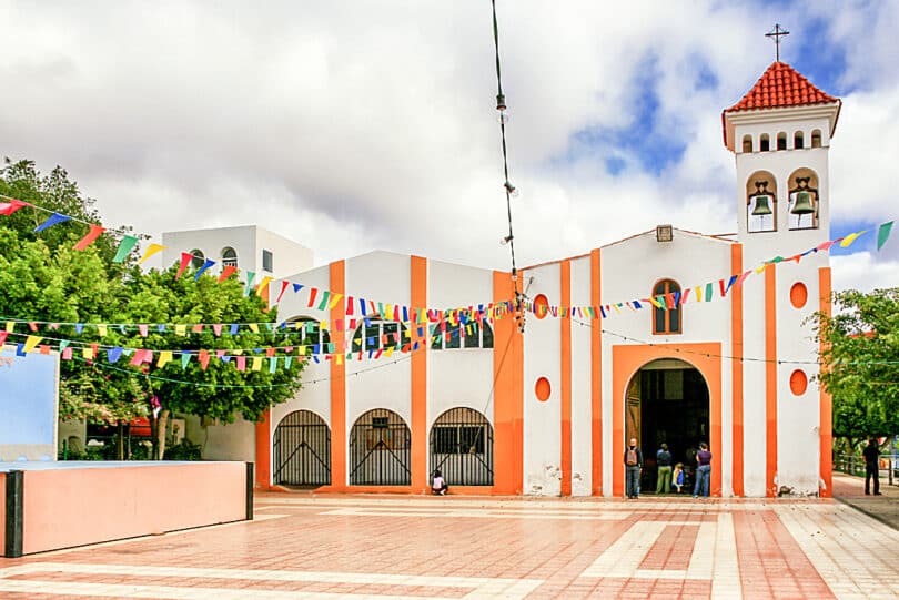 Im Zentrum von Gran Tarajal liegt die Kirche Nuestra Señora de la Candelaria