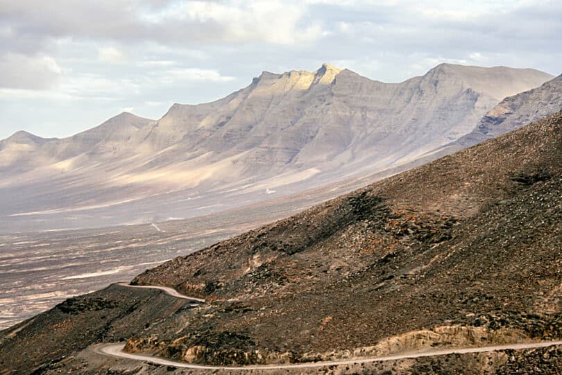 Der 807 Meter hohe Pico de Jandia ist die höchste Erhebung auf Fuerteventura