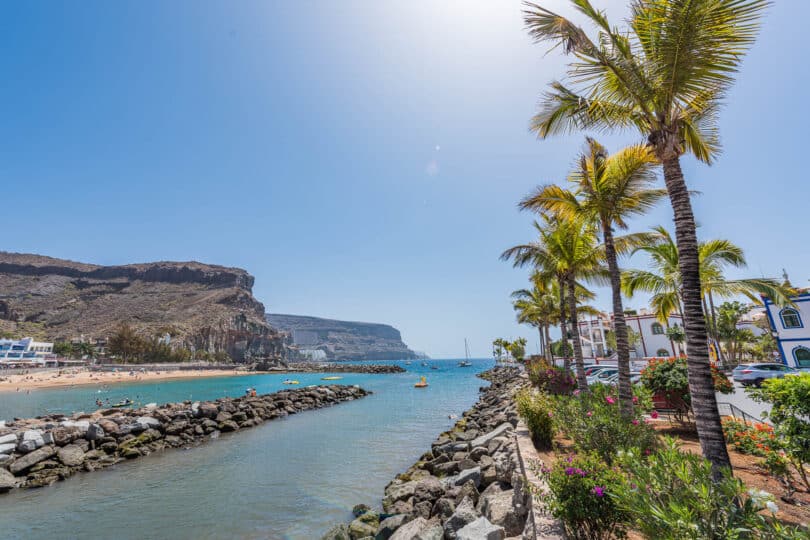 Das Küstendorf Puerto de Mogán auf  Gran Canaria