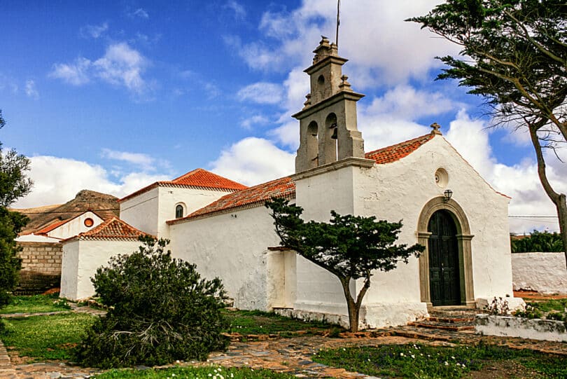 In La Ampuyenta steht eine der schönsten Kirchen auf Fuerteventura
