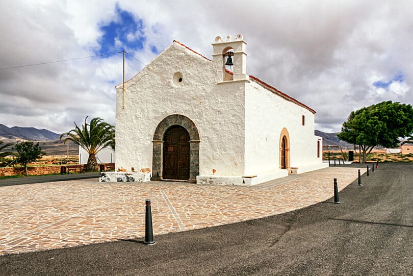 Die Kirche von Llanos de la Concepción steht im Zentrum des Ortes