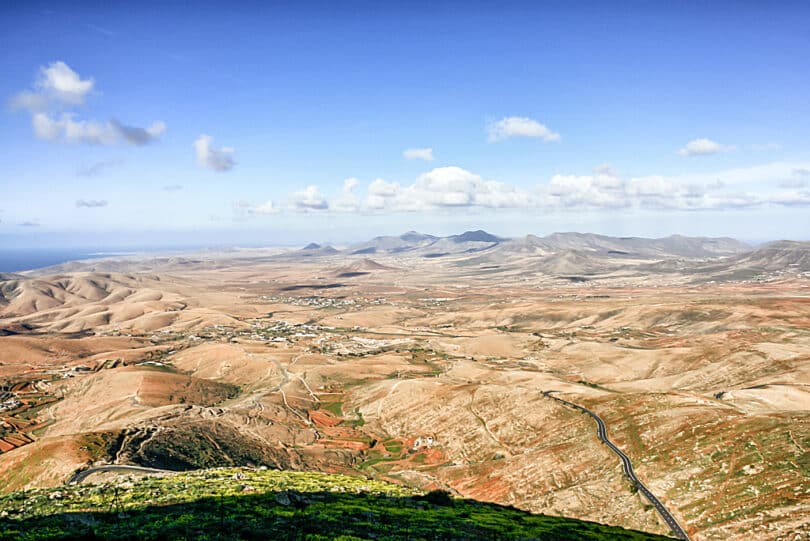 Vom Aussichtspunkt Morro Vellosa genießt man einen phantastischen Ausblick auf weite Teile der Insel Fuerteventura