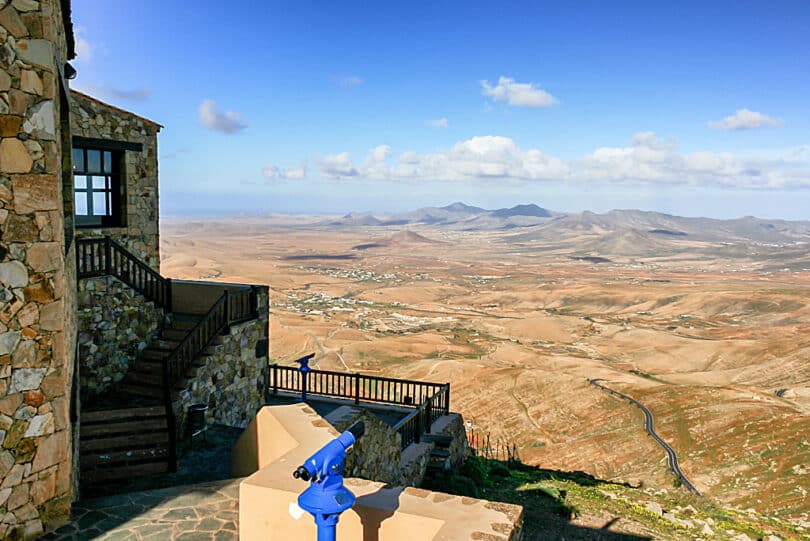 Der Aussichtspunkt Morro Vellosa liegt im zentralen Bergland von Fuerteventura