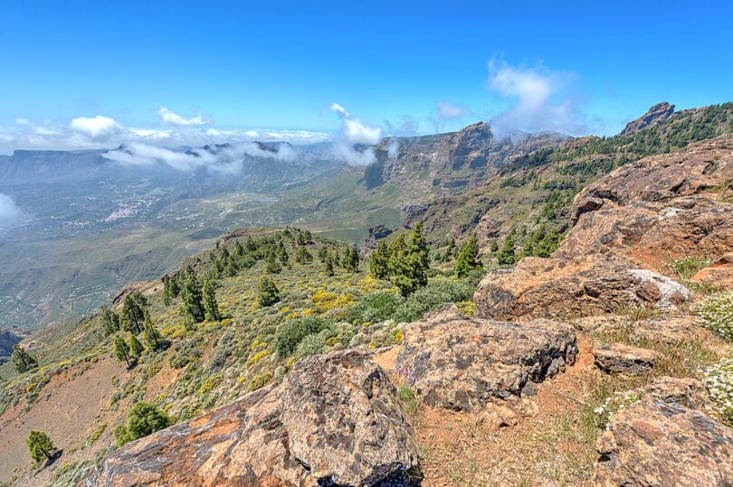 Ausblick vom Pico de las Nieves