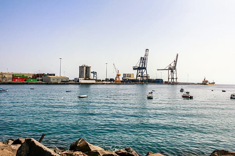 Puerto del Rosario besitzt den größten Hafen auf Fuerteventura