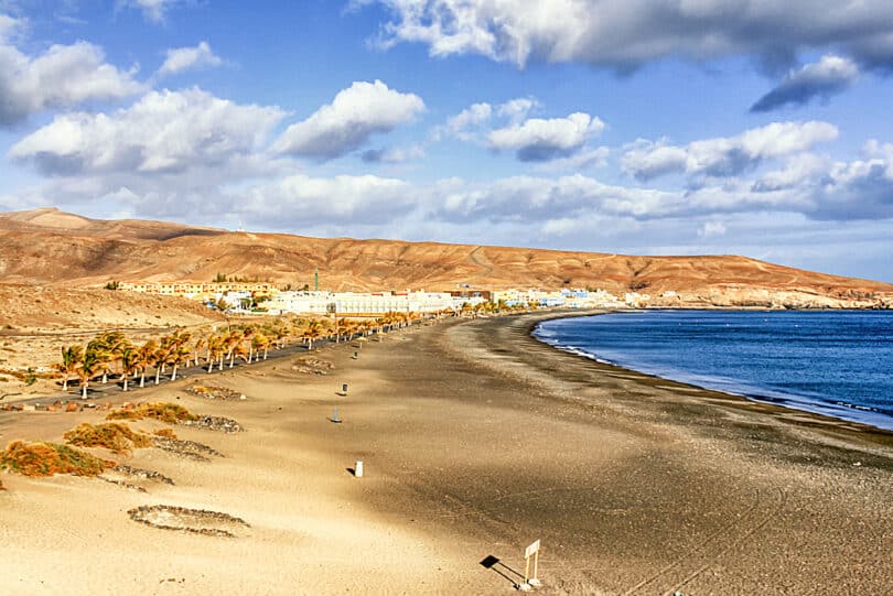 Der ruhige Ferienort Tarajalejo liegt an der Südostküste von Fuerteventura