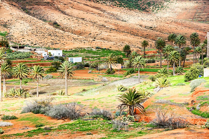 Terrassenfelder in Vega de Rio Palmas